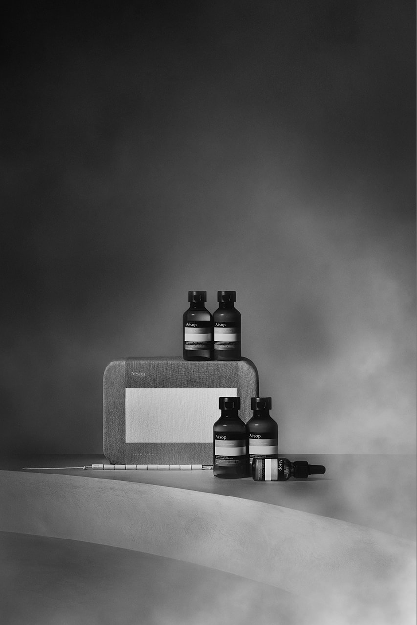 rick owens aesop collection collaboration release details information buy cop purchase candle fragrance travel kit Barnabé Fillion