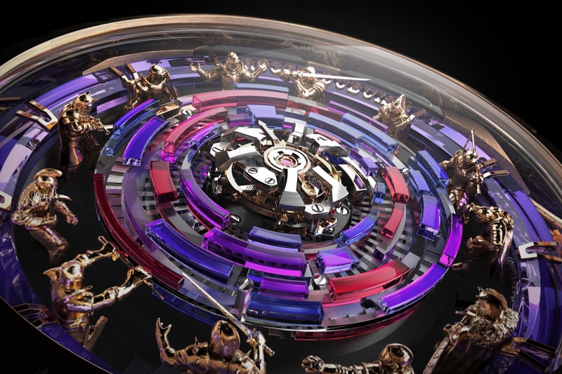 Roger Dubuis Knights of the Round Table Monotourbillon/X info MTXEX1025  Watches and Wonders 2022 hyper horology 