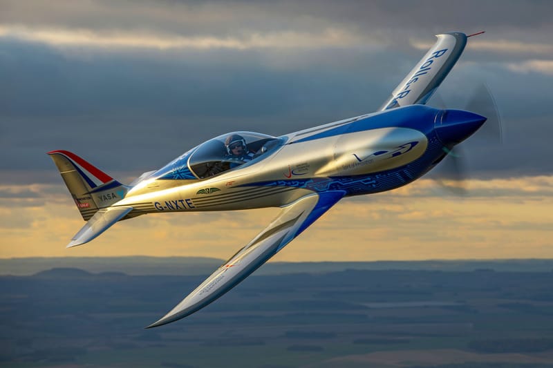 Rolls-Royce's "Spirit of Innovation" is the World's Fastest All-Electric Aircraft