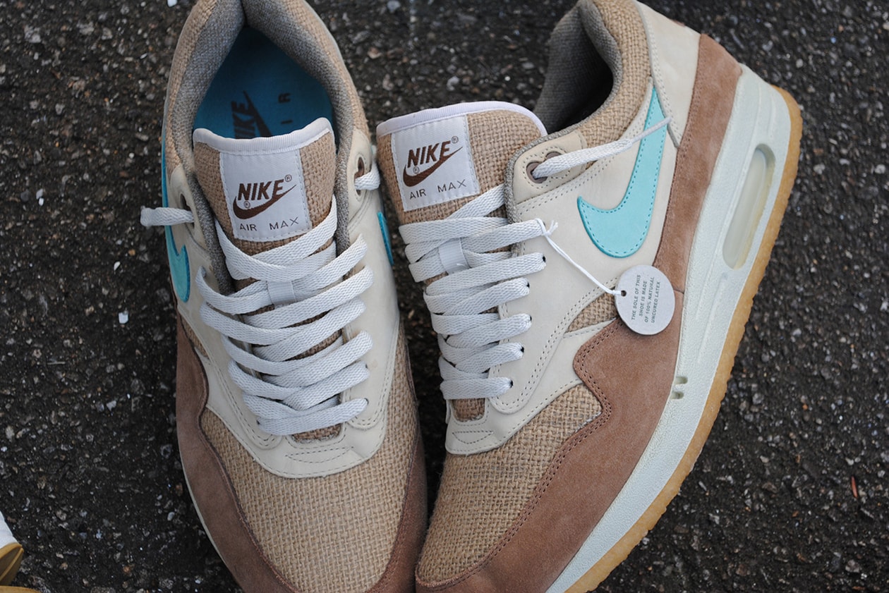 ryan hawkins nike air max 1 crepe hemp sole mates interview air max collector