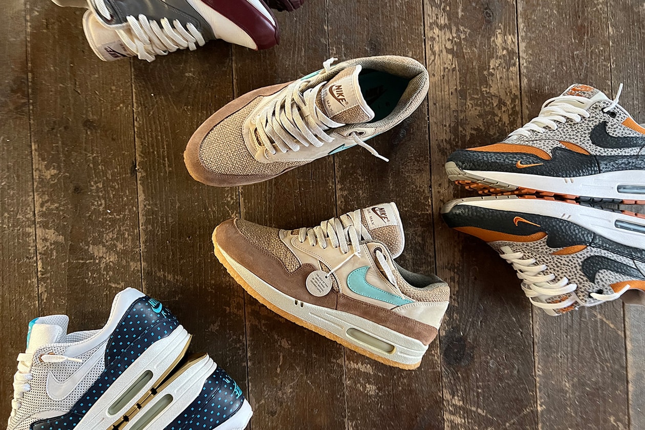 ryan hawkins nike air max 1 crepe hemp sole mates interview air max collector