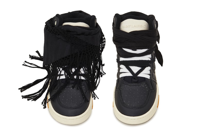 Saint Laurent SMITH Sneakers Release Information Spring Summer 2022 SS22 Anthony Vaccarello Bandanna Pre Orders 
