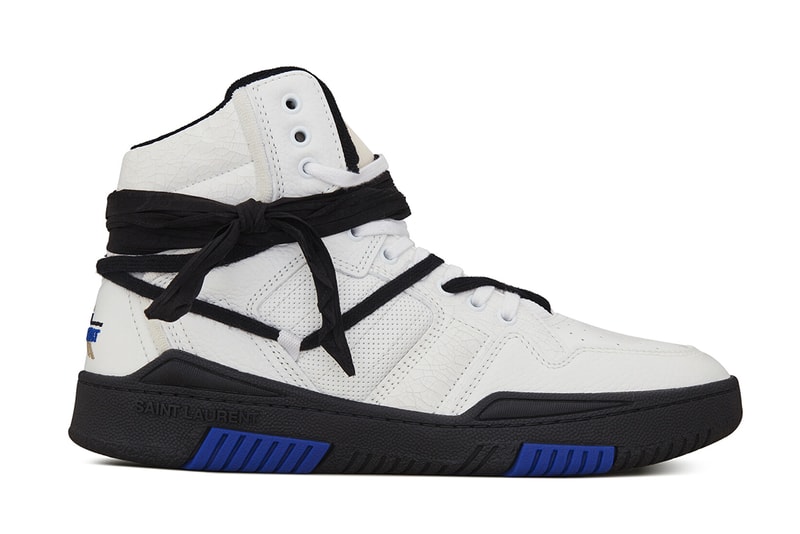 Saint Laurent SMITH Sneakers Release Information Spring Summer 2022 SS22 Anthony Vaccarello Bandanna Pre Orders 
