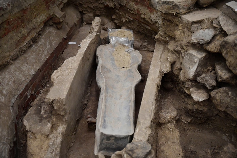 Notre Dame Cathedral Sarcophagus Discovery Paris Art