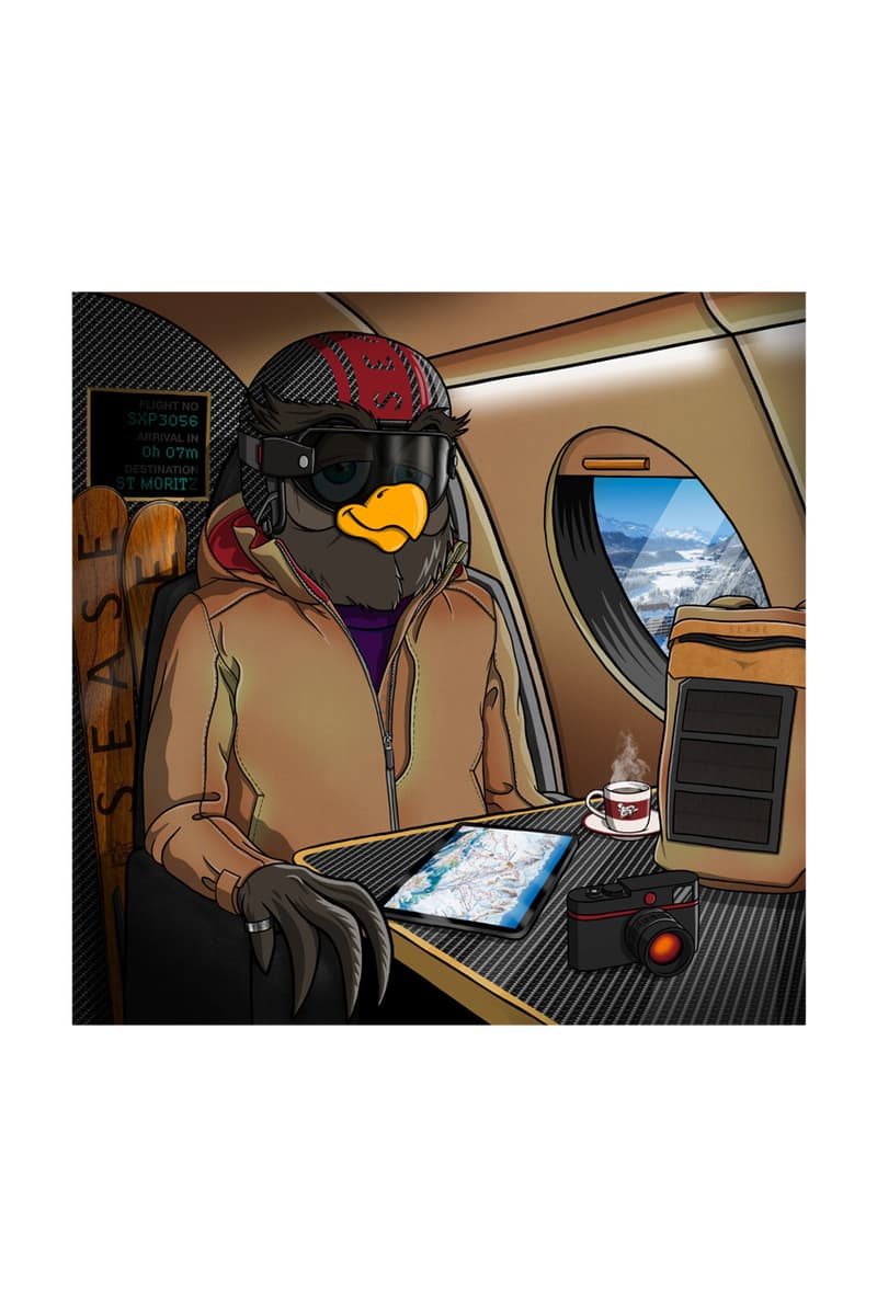 SEASE x Benny Robinson Private Jet Pyjama Party NFT