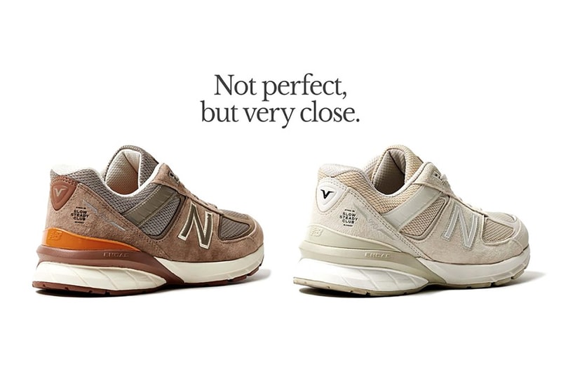Slow Steady Club Teams With New Balance for a Duo of 990v5 Collaborations