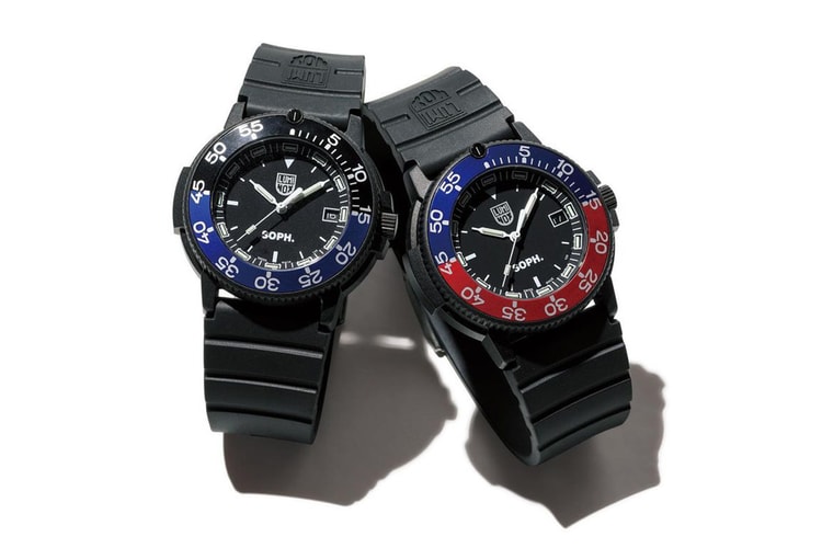 SOPHNET. Links Up With Luminox for a 3001 Watch Collaboration