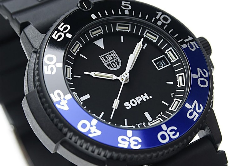 sophnet luminox 3001 watch collaboration watch info date store list buying guide photos price 200 pieces