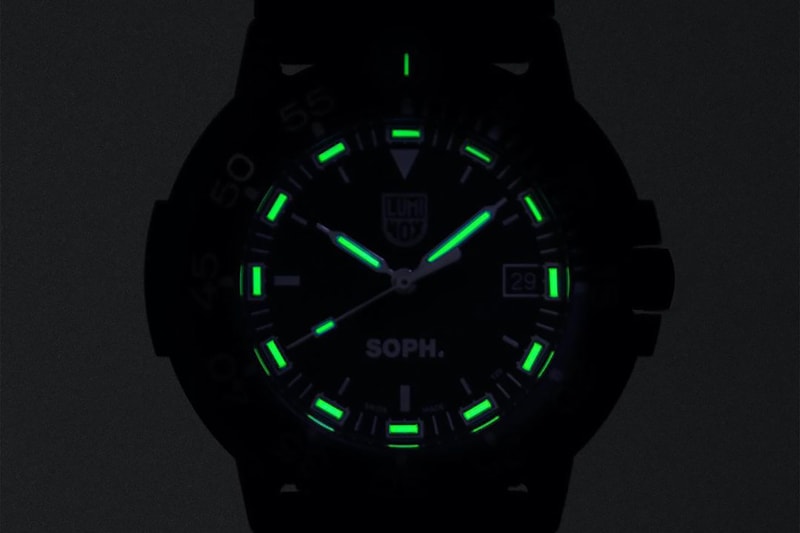 sophnet luminox 3001 watch collaboration watch info date store list buying guide photos price 200 pieces