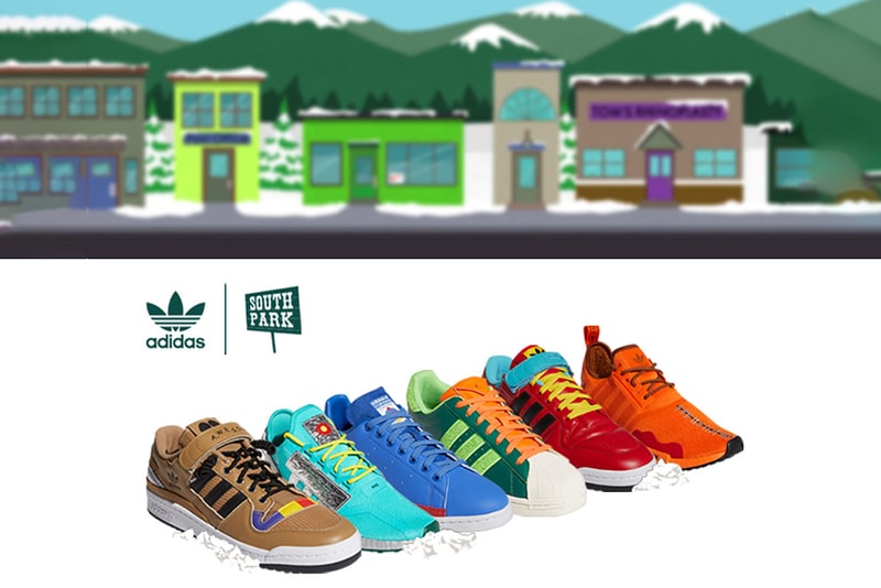 south park adidas forum awesome o robot cartman GY6475 superstar nmd r1 v2 stan smith butter kenny stan marsh Kyle Broflovski release date info store list buying guide photos price