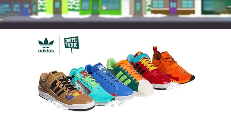 south park x adidas shoes