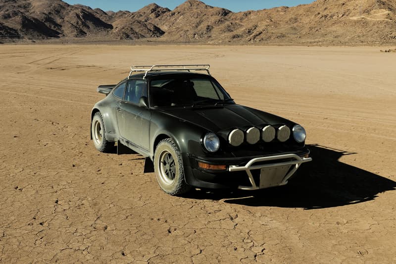 customized porsche 930 and unimog 404