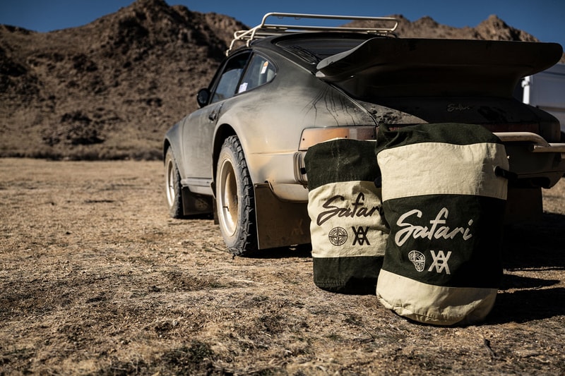 Stone Island and Daniel Arsham Join Forces To Unveil Customized Porsche 930 and Unimog 404 mercedes-benz trucks 1986 Porsche 911 Turbo design 