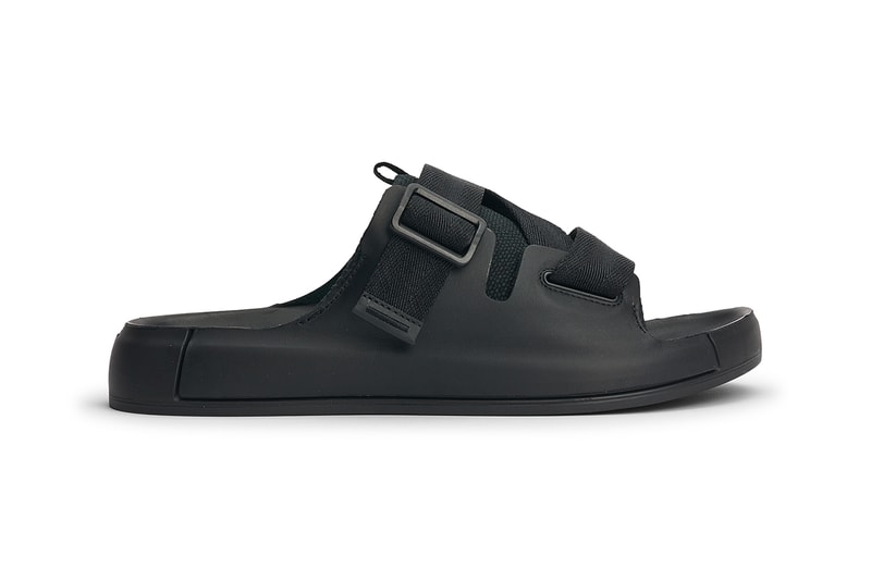 Stone Island Shadow Project Sandals Black Spring Summer 2022 Release Information Nylon Straps Textile 