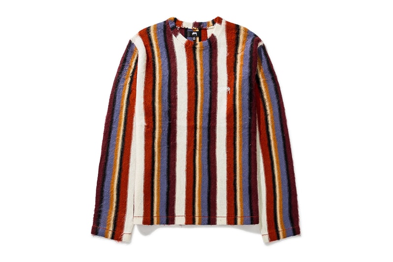 Stüssy Spring 2022 Delivery 1 2 HBX Release Info Buy Price Graphic T-shirts Work Shirt Jackets Beach Towel Hoodie Knit Crew
