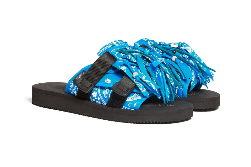 SUICOKE and ALANUI Dance With Tropical Colors for SS22 Collaboration Footwear