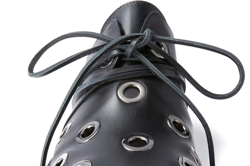 SUNNEI Buco Sabot Mule Black Rivets Holes Metal Goth Normcore Style Release Information