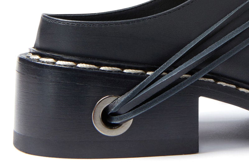 SUNNEI Buco Sabot Mule Black Rivets Holes Metal Goth Normcore Style Release Information