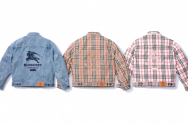 Supreme Burberry Spring Summer 2022 Collaboration Release Info Date Buy Price 