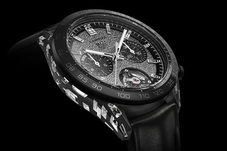 TAG Heuer Carrera Plasma Embedded With Nearly 12kt of Lab-Grown Diamonds