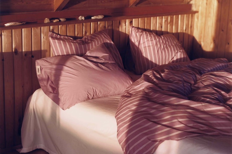 Tekla Showcases Spring by the Sea With Spring 2022 Bedwear Campaign