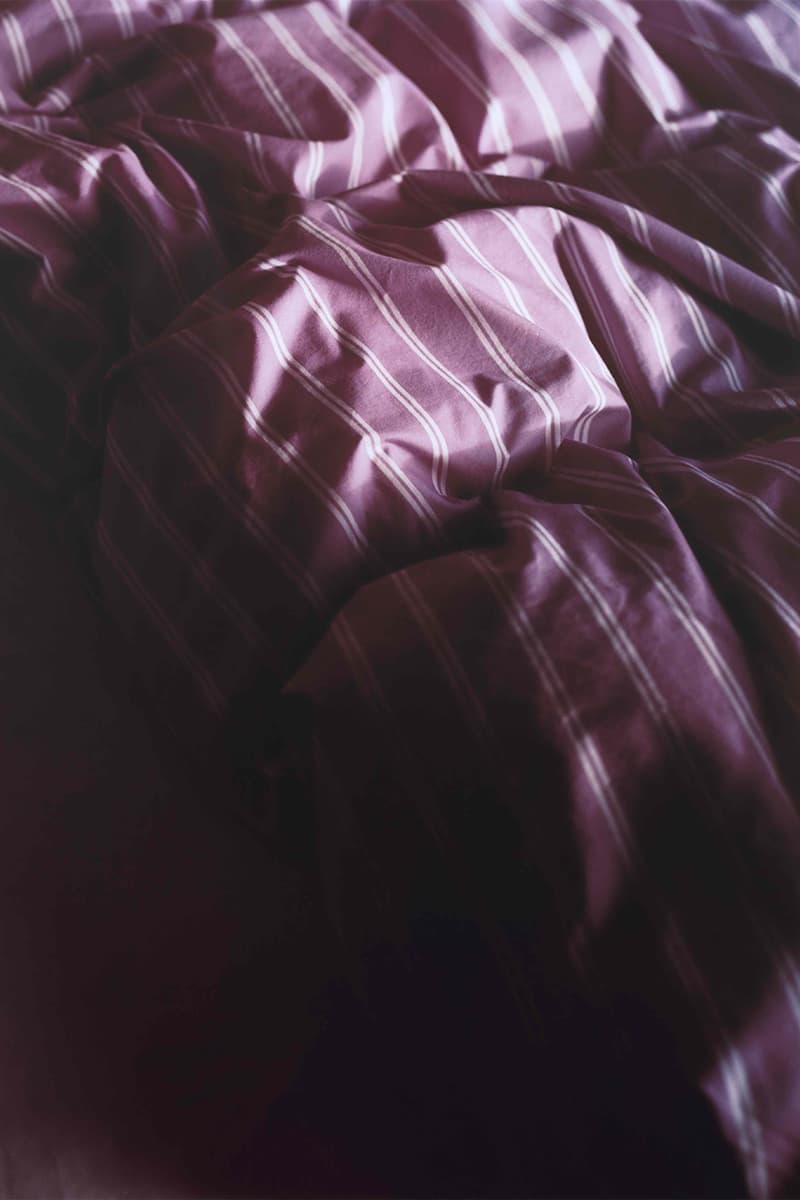 tekla fabrics copenhagen bedwear spring 2022 percale release details campaign sarah stenfeldt details