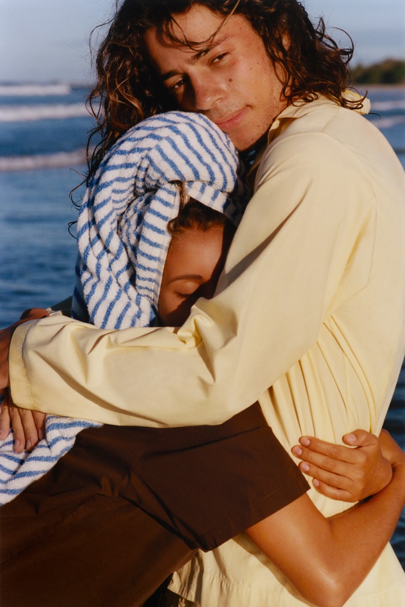 Tekla Spring 2022 Sleepwear Collection Poplin Clover Stripes Polka Coffee Lemon Sleep Loungewear Luxury Copenhagen