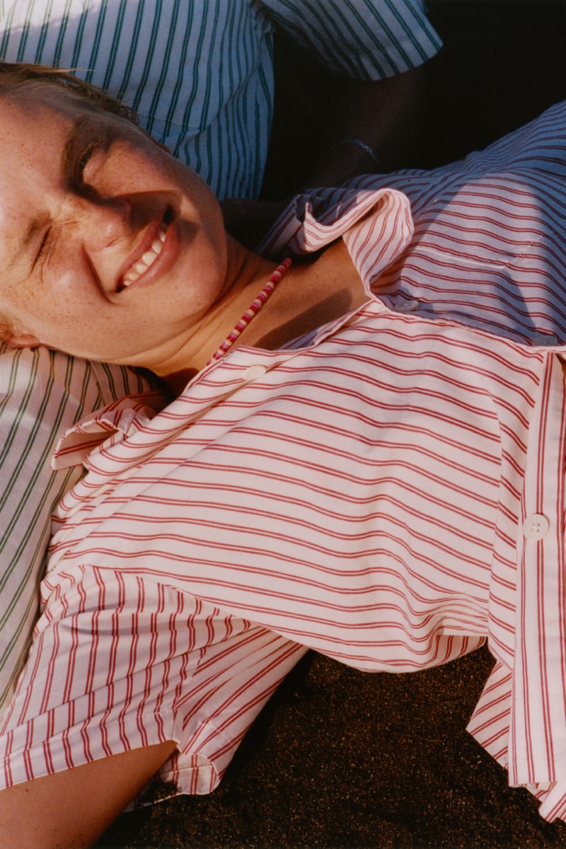 Tekla Spring 2022 Sleepwear Collection Poplin Clover Stripes Polka Coffee Lemon Sleep Loungewear Luxury Copenhagen