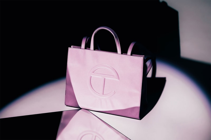 Telfar Lavender Capsule Restock HBX Release Info Buy Price Shopping Bag Logo Embossed Hat Buckle Belt