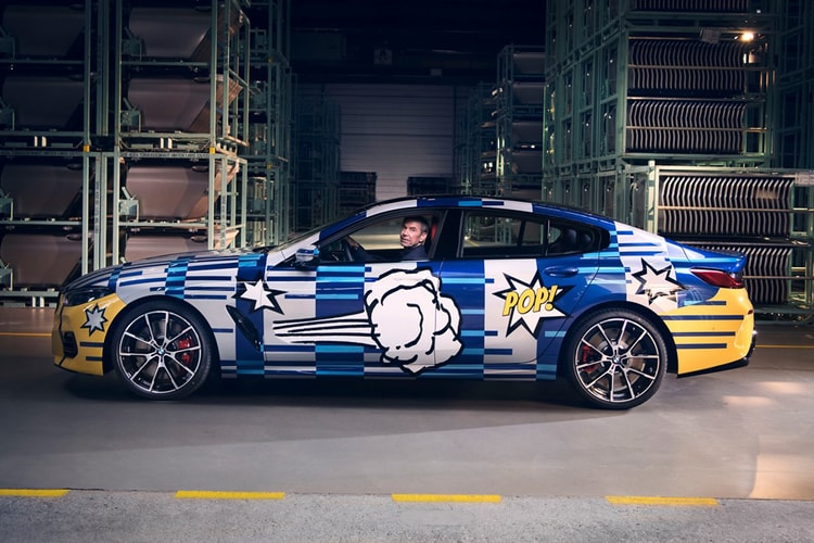 The Last Jeff Koons x BMW M850i Gran Coupé Art Car Is Heading to Christie's New York