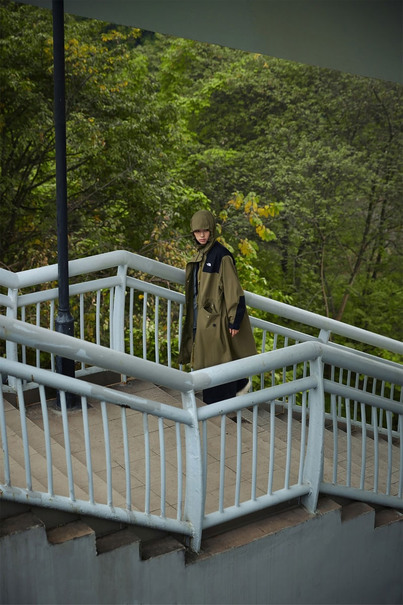 The North Face Urban Exploration SS22 Urban Traverse Capsule olive black salmon fishtail parka jacket khaki pants release info price date
