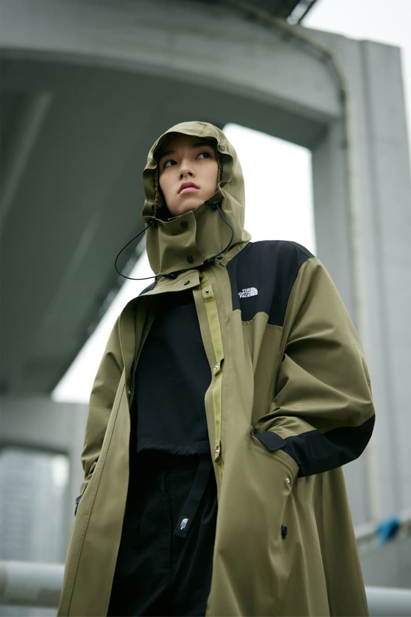 The North Face Urban Exploration SS22 Urban Traverse Capsule olive black salmon fishtail parka jacket khaki pants release info price date