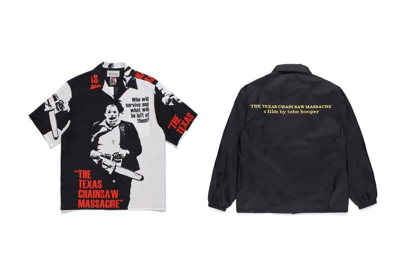 WACKO MARIA Pays Homage to the Classic Posters of 'The Texas Chainsaw Massacre' in New Collab Collection