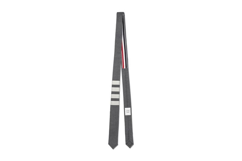 Thom Browne Spring 2022 New Arrivals HBX Release Info Buy Price Leather Goods Cardholder Square Tote Shorts Sweatpants Sweatshirt Suit Classic Wool Cotton Bucket Hat Socks Neck Tie