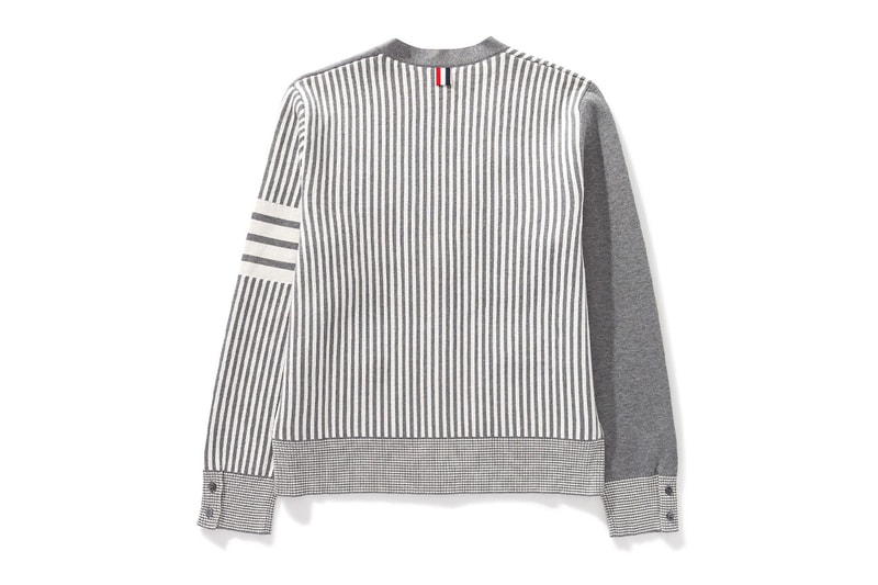 Thom Browne Spring 2022 New Arrivals HBX Release Info Buy Price Leather Goods Cardholder Square Tote Shorts Sweatpants Sweatshirt Suit Classic Wool Cotton Bucket Hat Socks Neck Tie