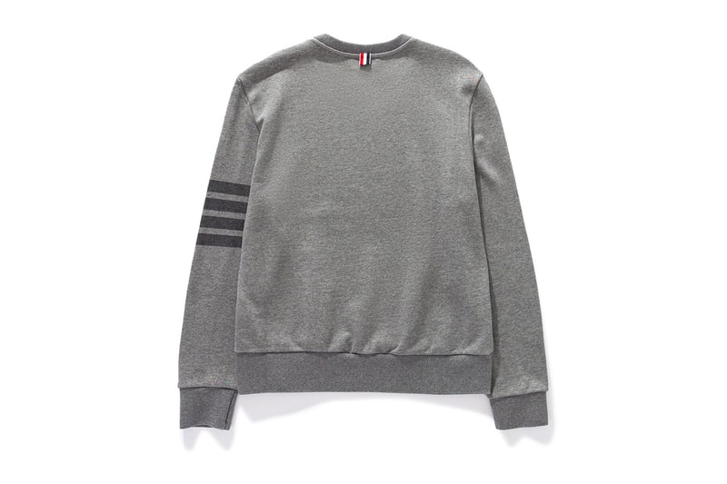 Thom Browne Spring 2022 New Arrivals HBX Release Info Buy Price Leather Goods Cardholder Square Tote Shorts Sweatpants Sweatshirt Suit Classic Wool Cotton Bucket Hat Socks Neck Tie