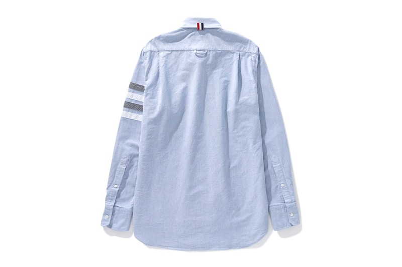 Thom Browne Spring 2022 New Arrivals HBX Release Info Buy Price Leather Goods Cardholder Square Tote Shorts Sweatpants Sweatshirt Suit Classic Wool Cotton Bucket Hat Socks Neck Tie