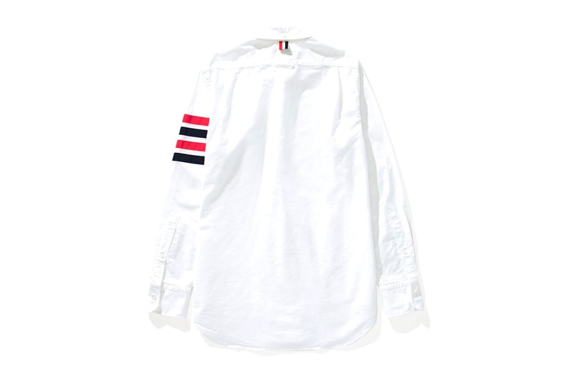 Thom Browne Spring 2022 New Arrivals HBX Release Info Buy Price Leather Goods Cardholder Square Tote Shorts Sweatpants Sweatshirt Suit Classic Wool Cotton Bucket Hat Socks Neck Tie