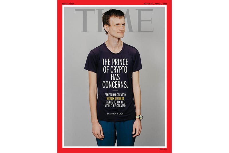 Vitalik Buterin Covers First-Ever NFT Issue of 'TIME Magazine'