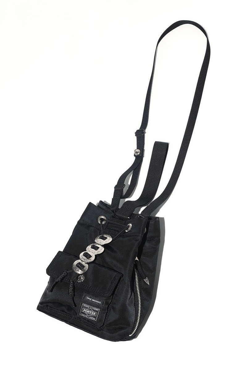 Toga Porter bags string backpack packable bag cross body string backpack concho buckles release info date price 