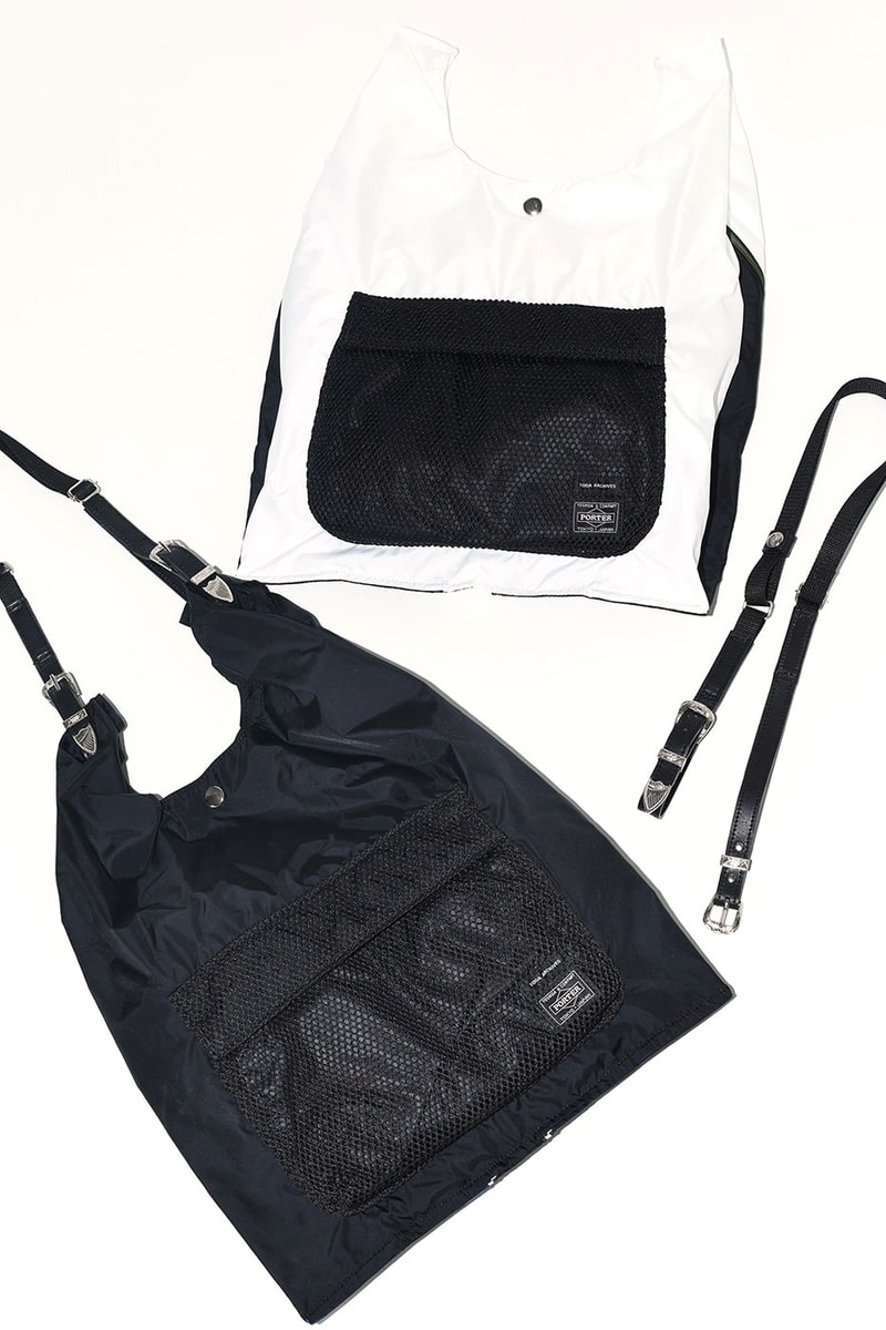 Toga Porter bags string backpack packable bag cross body string backpack concho buckles release info date price 