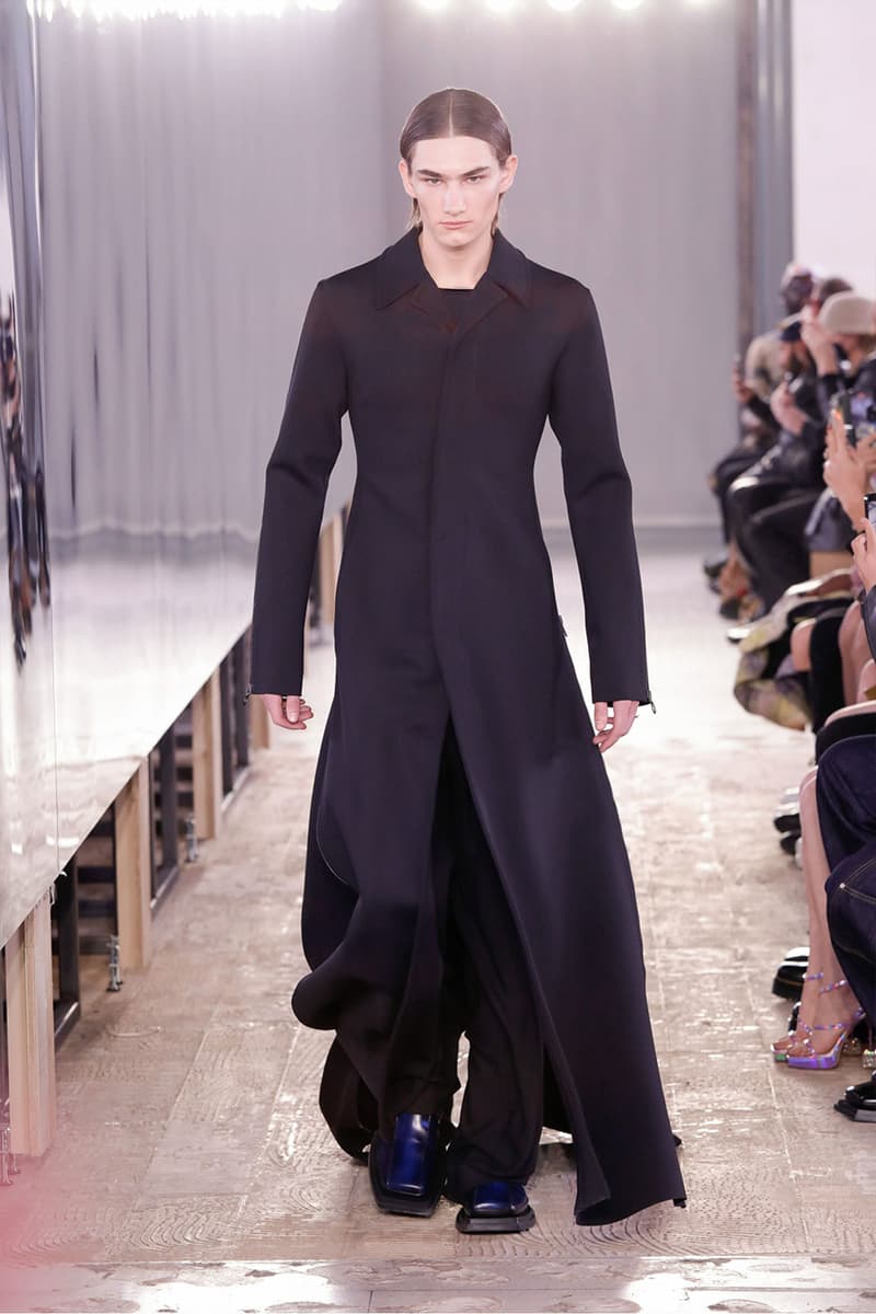 Trussardi FW22 Collection at Milan Fashion Week Info runway collection 