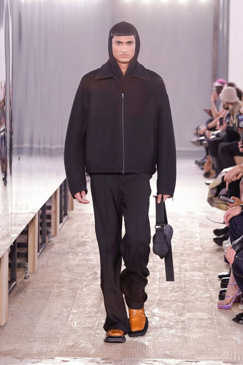 Trussardi FW22 Collection at Milan Fashion Week Info runway collection 