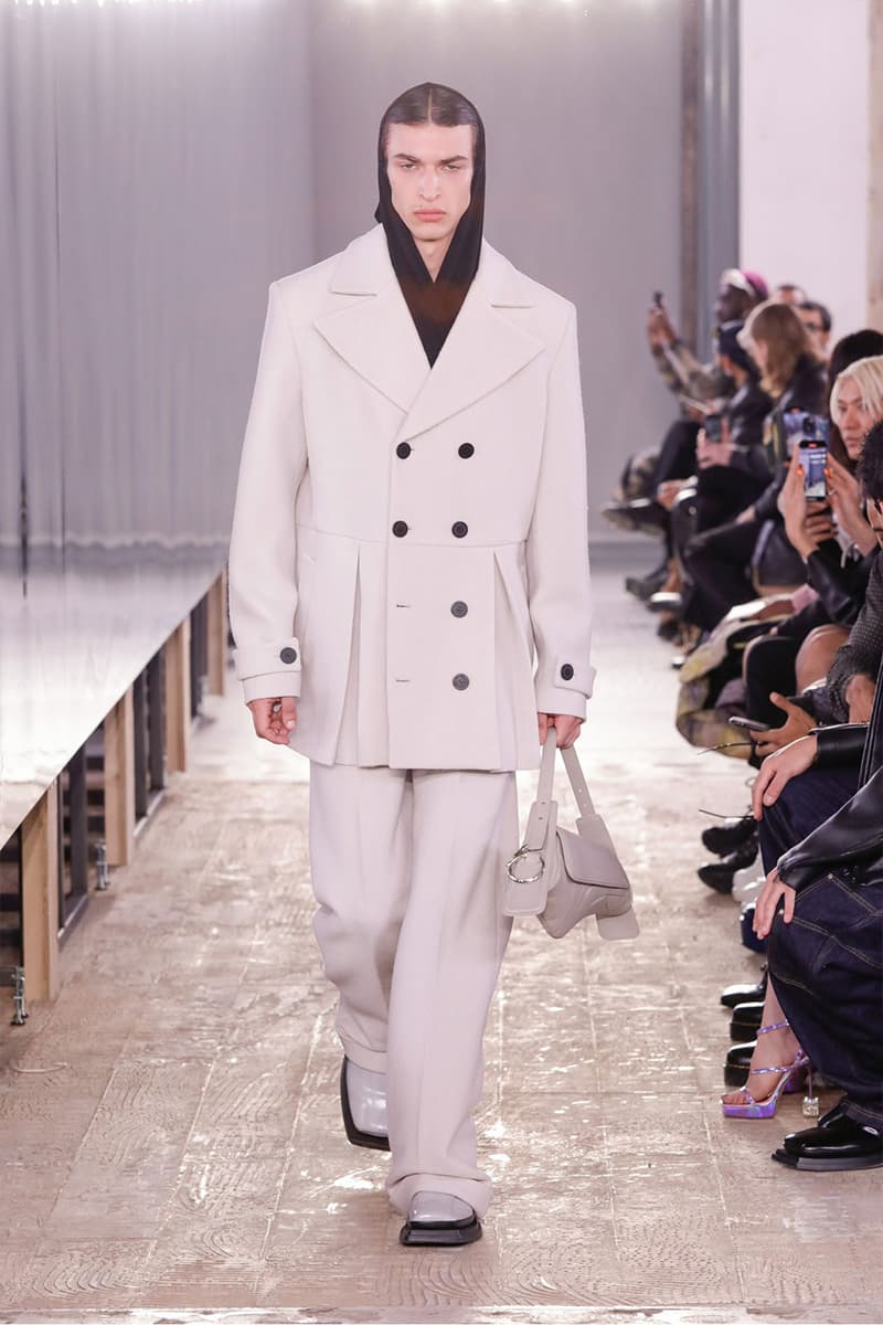 Trussardi FW22 Collection at Milan Fashion Week Info runway collection 