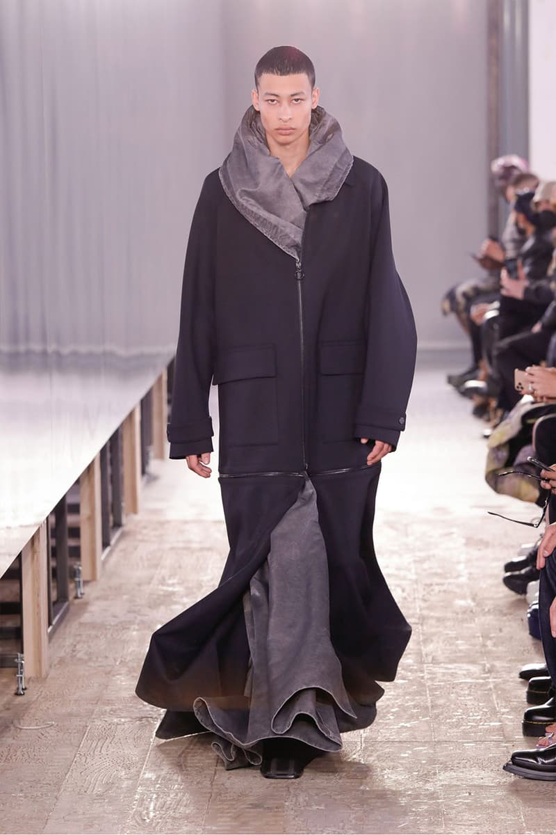 Trussardi FW22 Collection at Milan Fashion Week Info runway collection 