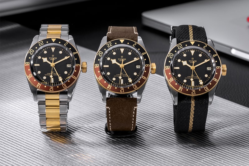 tudor watches and wonders 2022 geneva black bay pro chrono gmt royal steel gold 