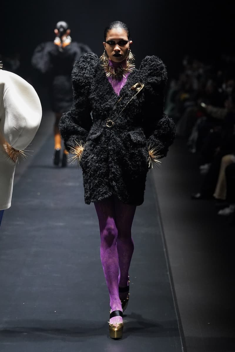 undercover fall winter 2022 womens runway collection cold flame Jun Takahashi runways tokyo Yoyogi Stadium in Tokyo