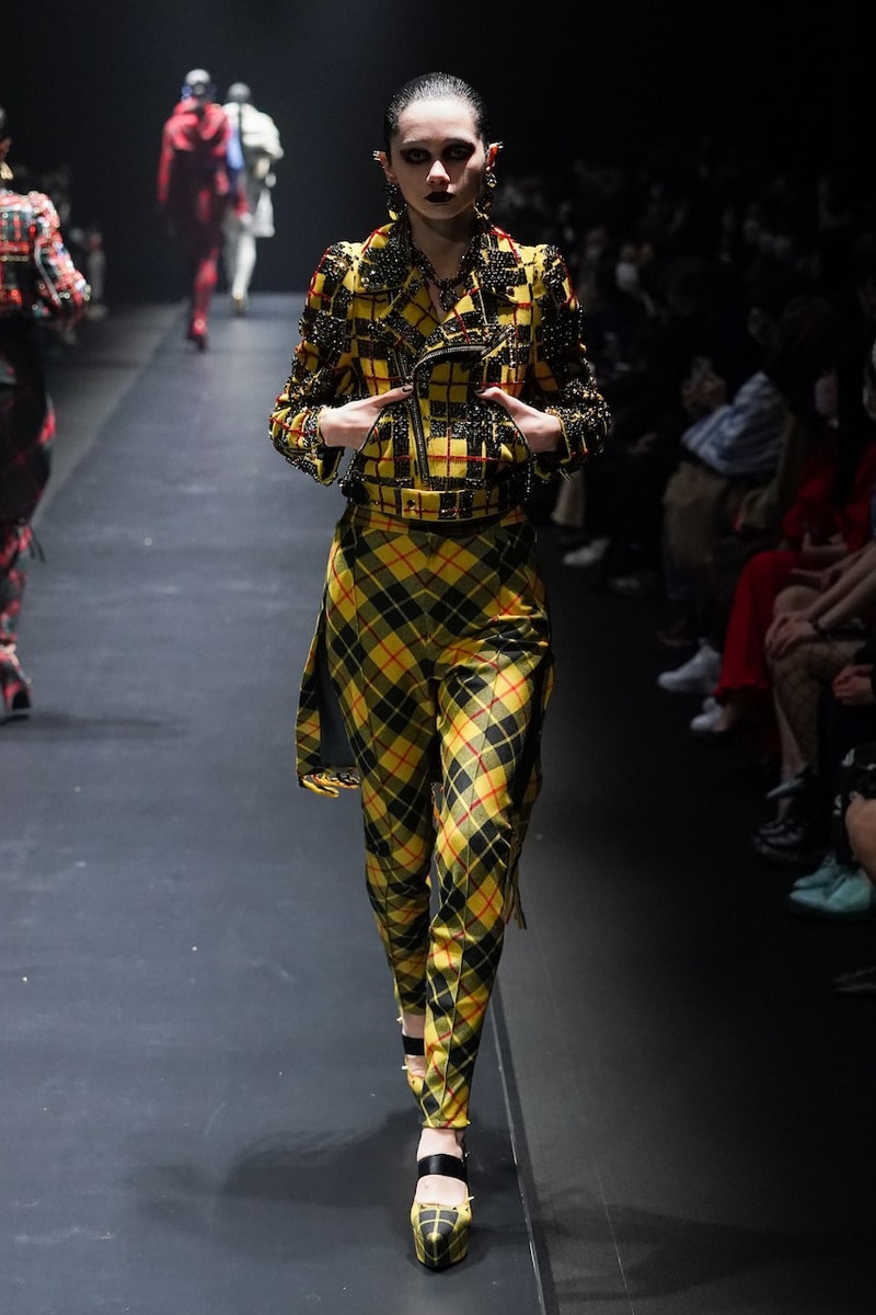 undercover fall winter 2022 womens runway collection cold flame Jun Takahashi runways tokyo Yoyogi Stadium in Tokyo