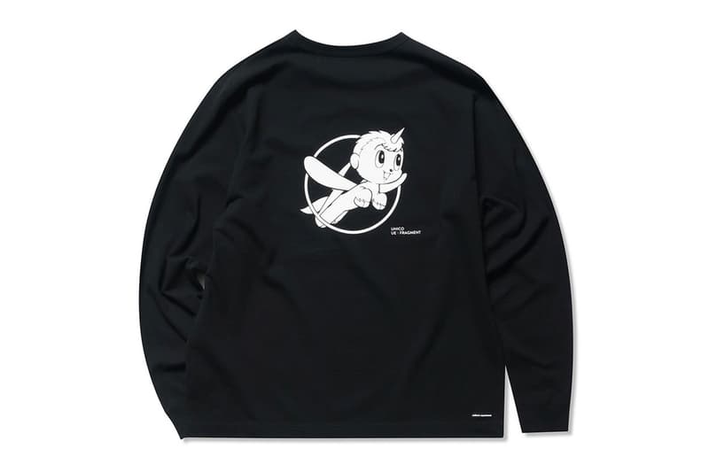 Uniform Experiment fragment design unico osamu tezuka god of manga collaboration joint collection t shirt hoodie sweatshirt unicorn graphic thunderbolt logo sophnet release info