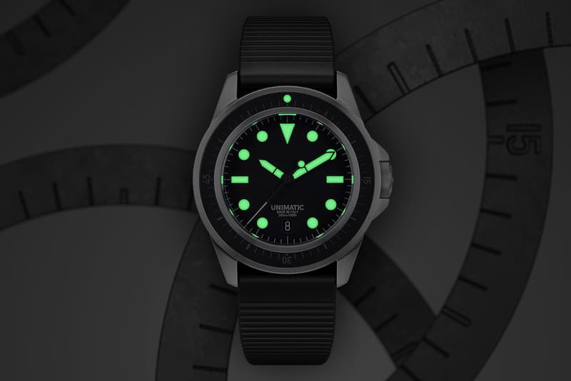 UNIMATIC Swiss Series Expanded With Two Monochrome Limited Edition Dive Watches